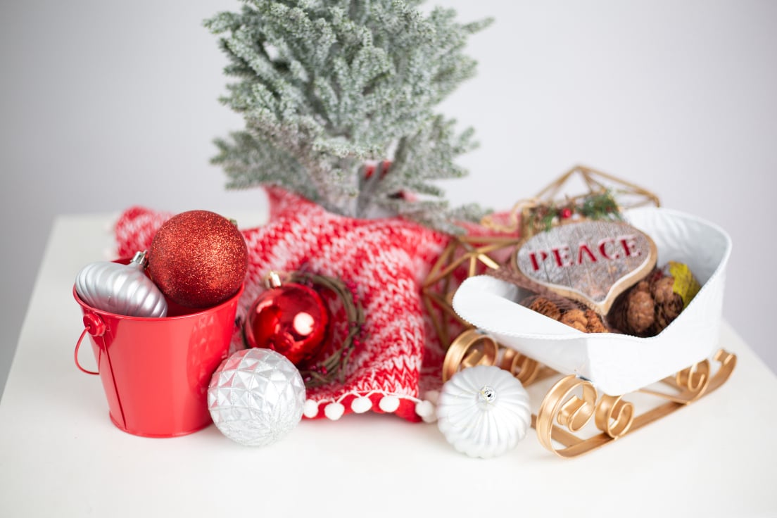 Red Bucket Christmas